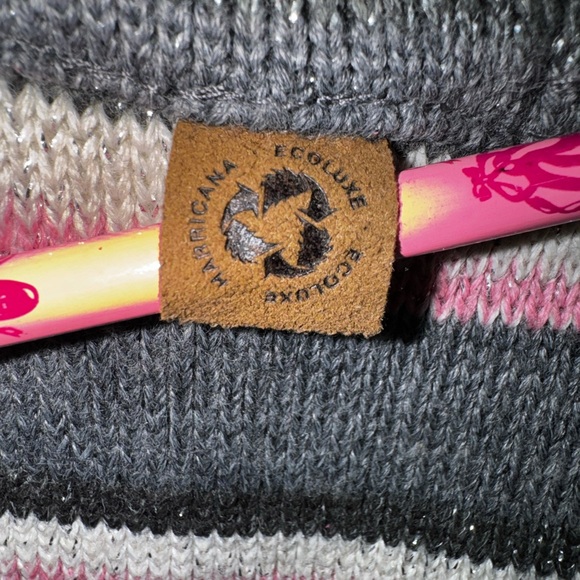 Harriman’s Canadian made merino removable recycled real fur infinity scarf - Picture 6 of 13